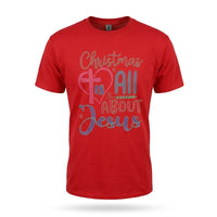 Load image into Gallery viewer, CHRISTMAS IS ALL ABOUT JESUS T-Shirt, Crafted from Gildan Ultra Cotton