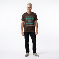 Load image into Gallery viewer, ONLY TWO FORCES HAVE EVER OFFERED TO DIE FOR YOU JESUS CHRIST AND THE AMERICAN VETERAN  T-Shirt, Crafted from Gildan Cotton