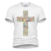 Load image into Gallery viewer, Jesus Cross – Colorful Christian Faith T-Shirt