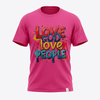 Load image into Gallery viewer, Love God, Love People – Colorful Christian T-Shirt