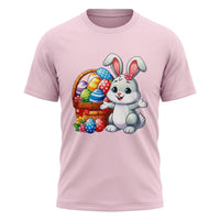 Load image into Gallery viewer, Easter Bunny &amp; Colorful Eggs – Happy Easter T-Shirt