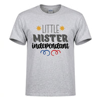 Load image into Gallery viewer, Little Mister Independent Kids T-Shirt – Cute Patriotic Youth Graphic Tee