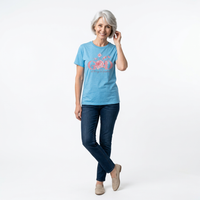 Load image into Gallery viewer, With God All Things Are Possible Women’s Christian T-Shirt – Floral Faith Inspirational Tee