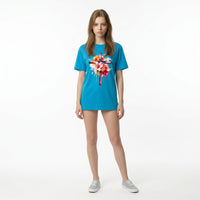 Load image into Gallery viewer, Watercolor Floral Cross Christian T-Shirt – Faith in Bloom