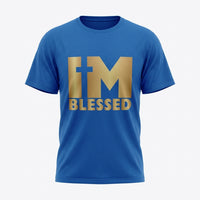 Load image into Gallery viewer, I’m Blessed Women’s Christian V-Neck T-Shirt – Bold Faith Tee (Copy)
