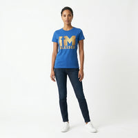 Load image into Gallery viewer, I’m Blessed Women’s Christian V-Neck T-Shirt – Bold Faith Tee (Copy)