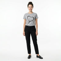 Load image into Gallery viewer, Jesus Heart Christian T-Shirt – Simple Love &amp; Faith Gildan Cotton Tee