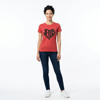 Load image into Gallery viewer, Jesus Heart Christian T-Shirt – Simple Faith &amp; Love Women’s Tee