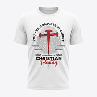 Load image into Gallery viewer, Complete in Christ – Christian Identity 1 Corinthians 1:30 T-Shirt