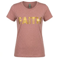 Load image into Gallery viewer, Faith – Fearless, Trust, Hope &amp; Inspire Christian Women’s T-Shirt