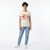 Load image into Gallery viewer, Love Like Jesus – Christian Heart T-Shirt