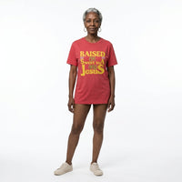 Load image into Gallery viewer, Raised on Sweet Tea &amp; Jesus – Southern Christian T-Shirt
